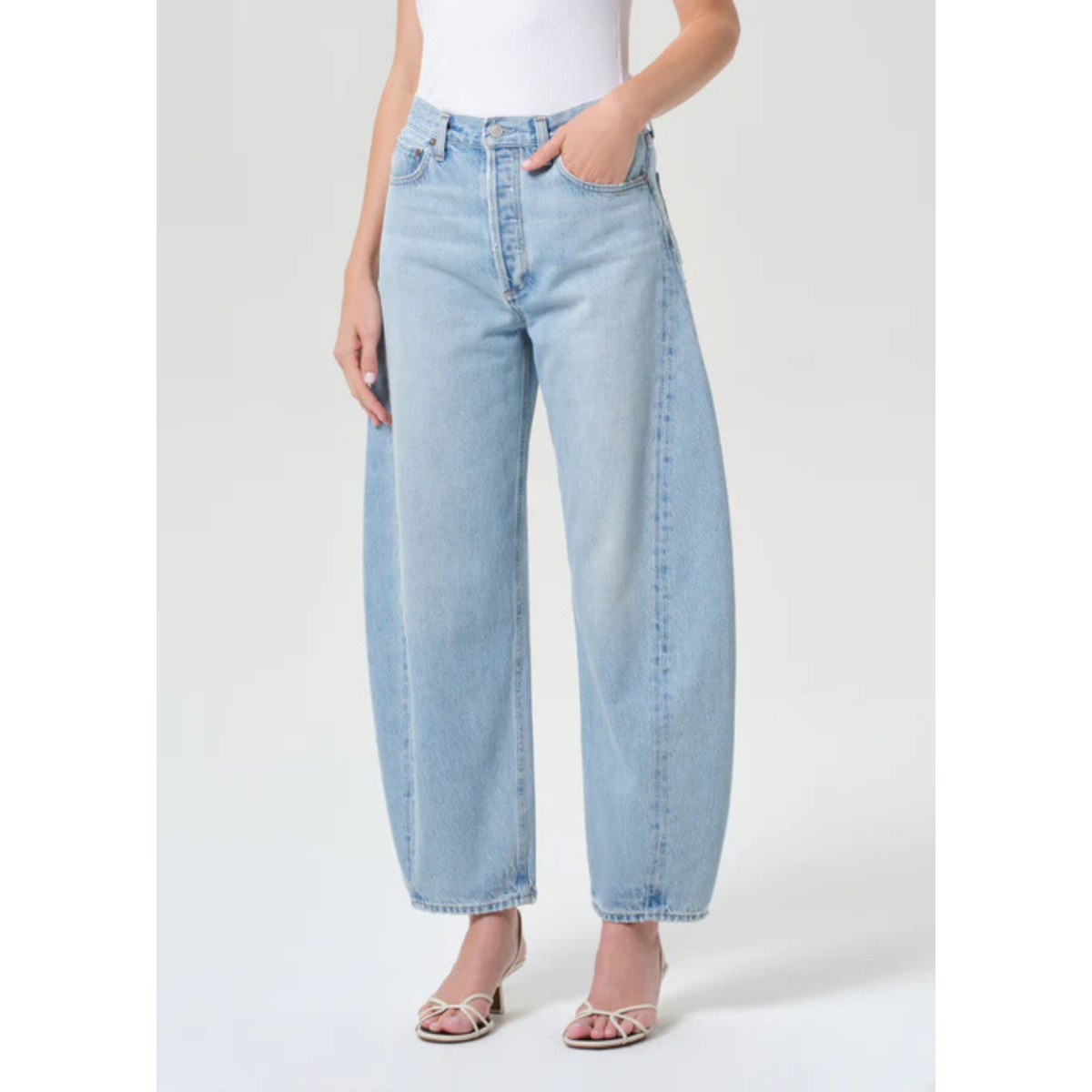 Luna High Rise Pieced Jean - Addition