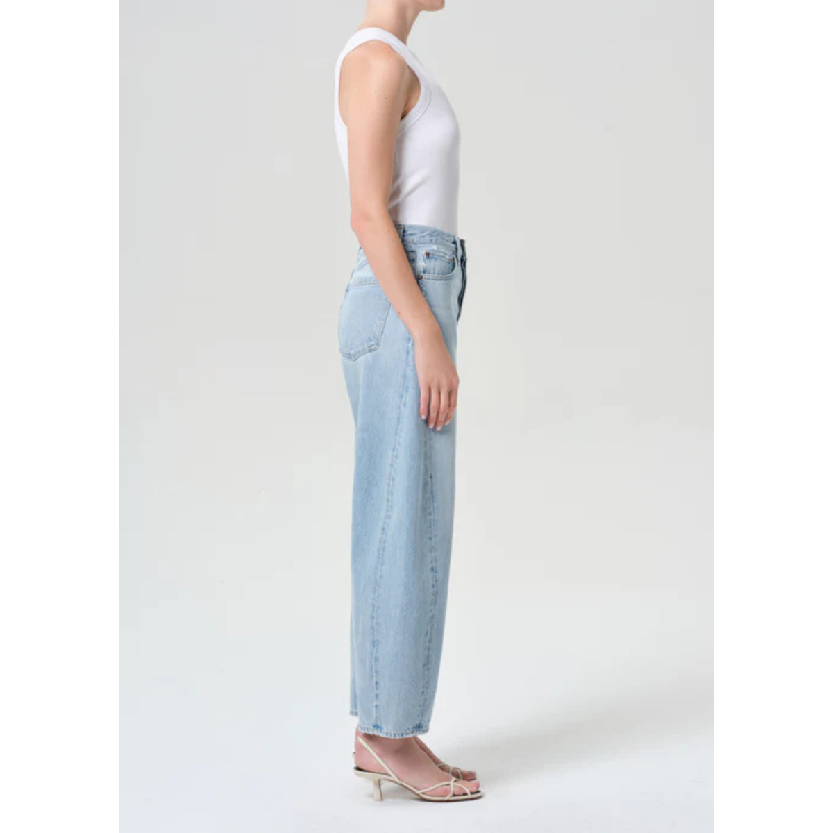 Luna High Rise Pieced Jean - Addition