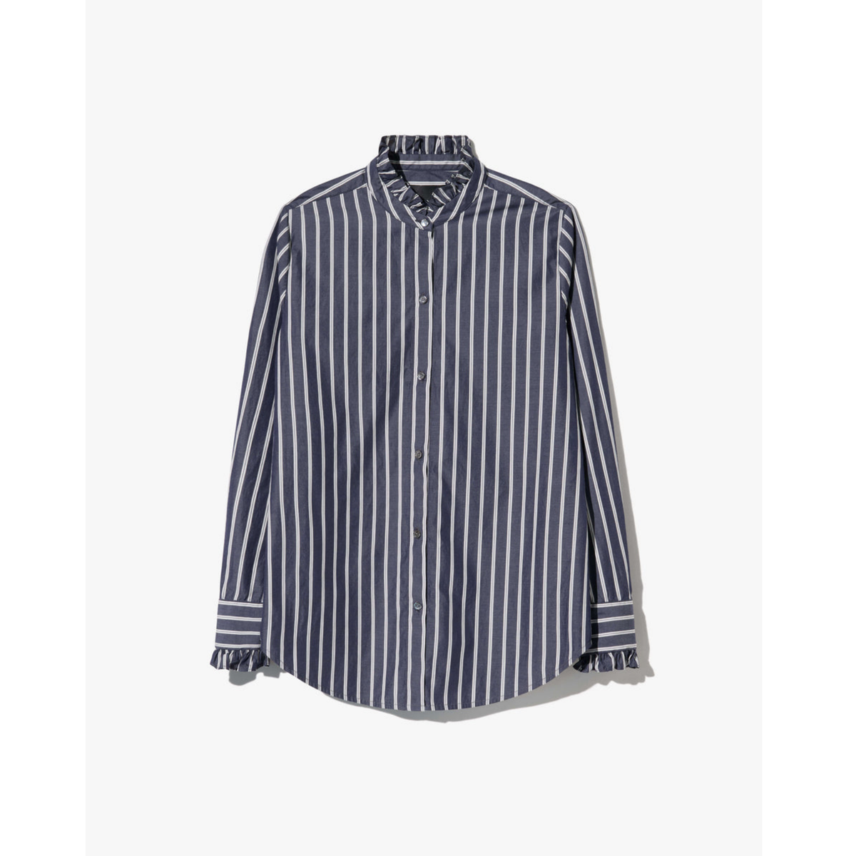 Striped shirt on a white background