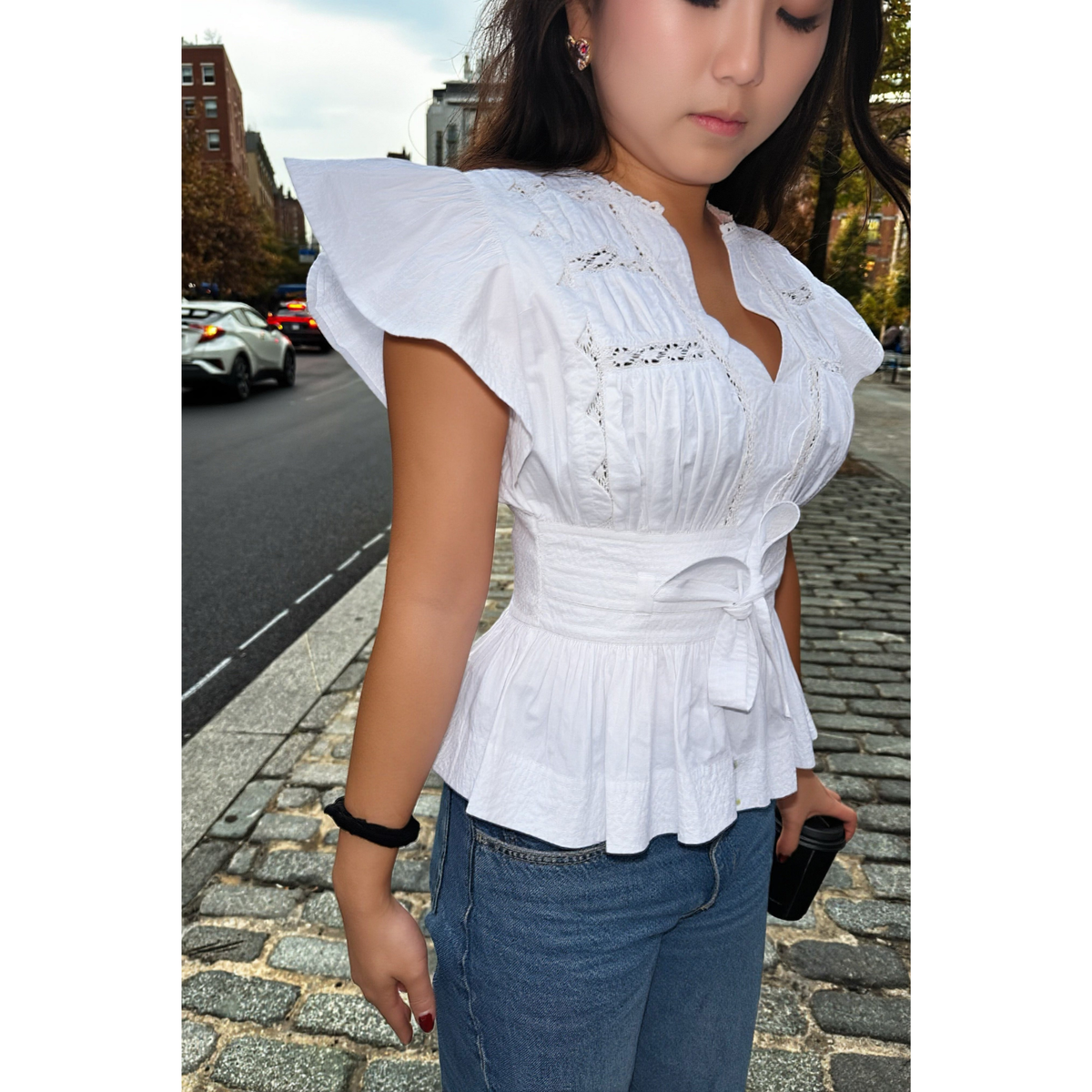 Madelyn Top - White