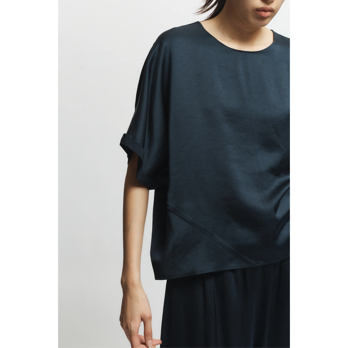 Maeve Dolman Blouse - Navy