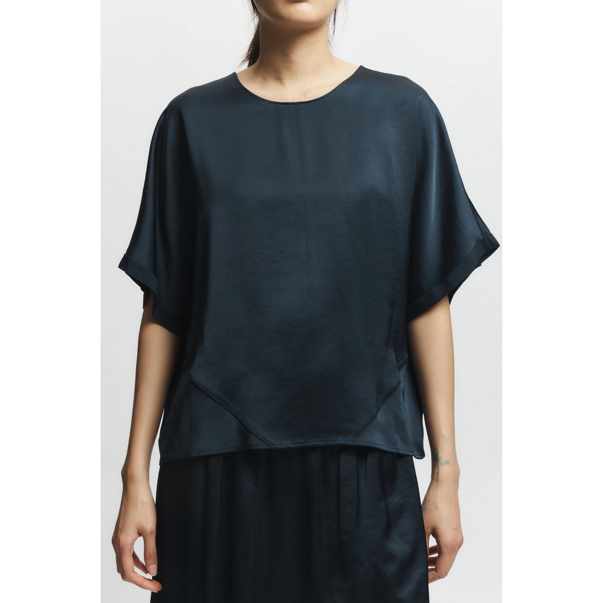 Maeve Dolman Blouse - Navy
