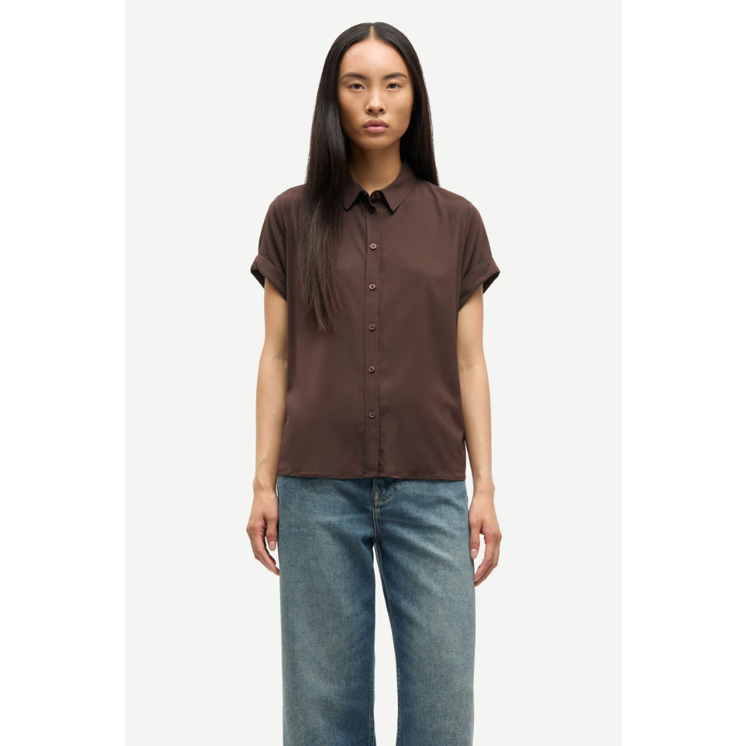 Majan Shirt - Black Coffee