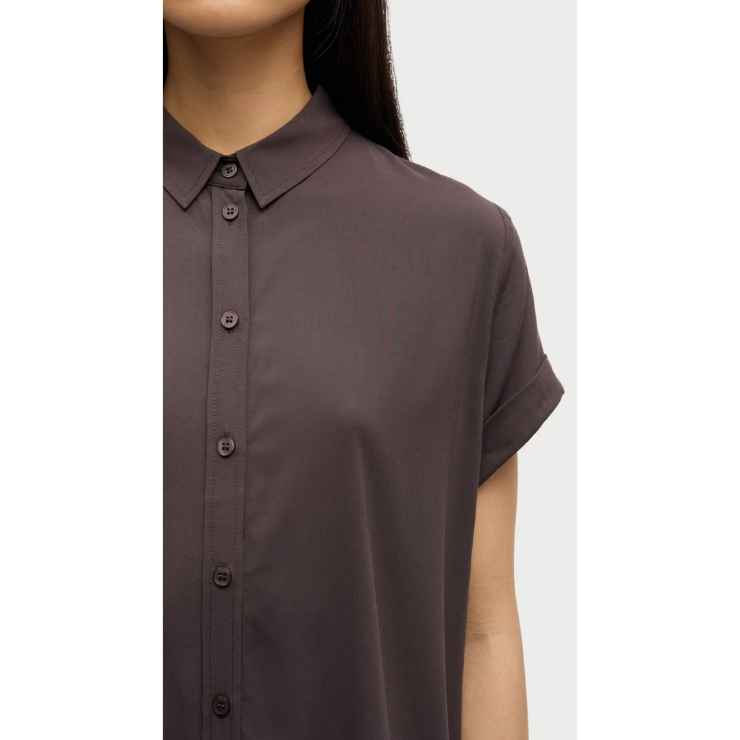 Majan Shirt - Black Coffee