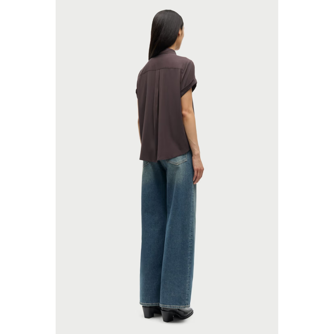 Majan Shirt - Black Coffee