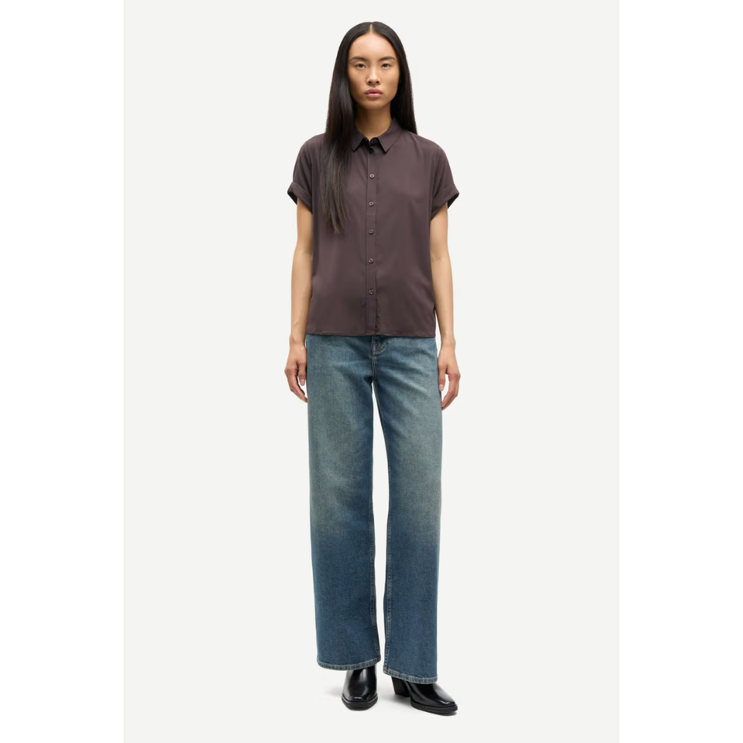 Majan Shirt - Black Coffee