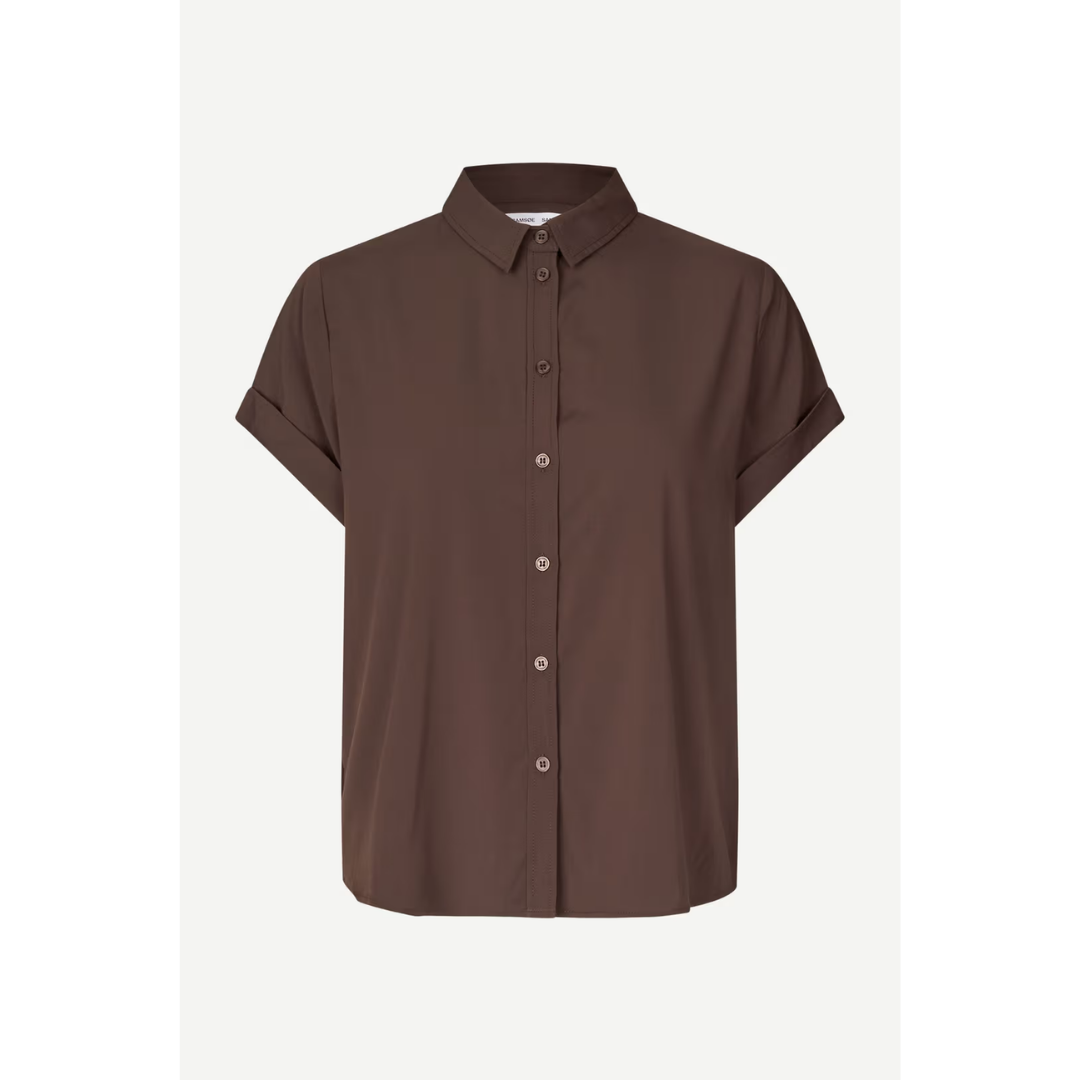 Majan Shirt - Black Coffee