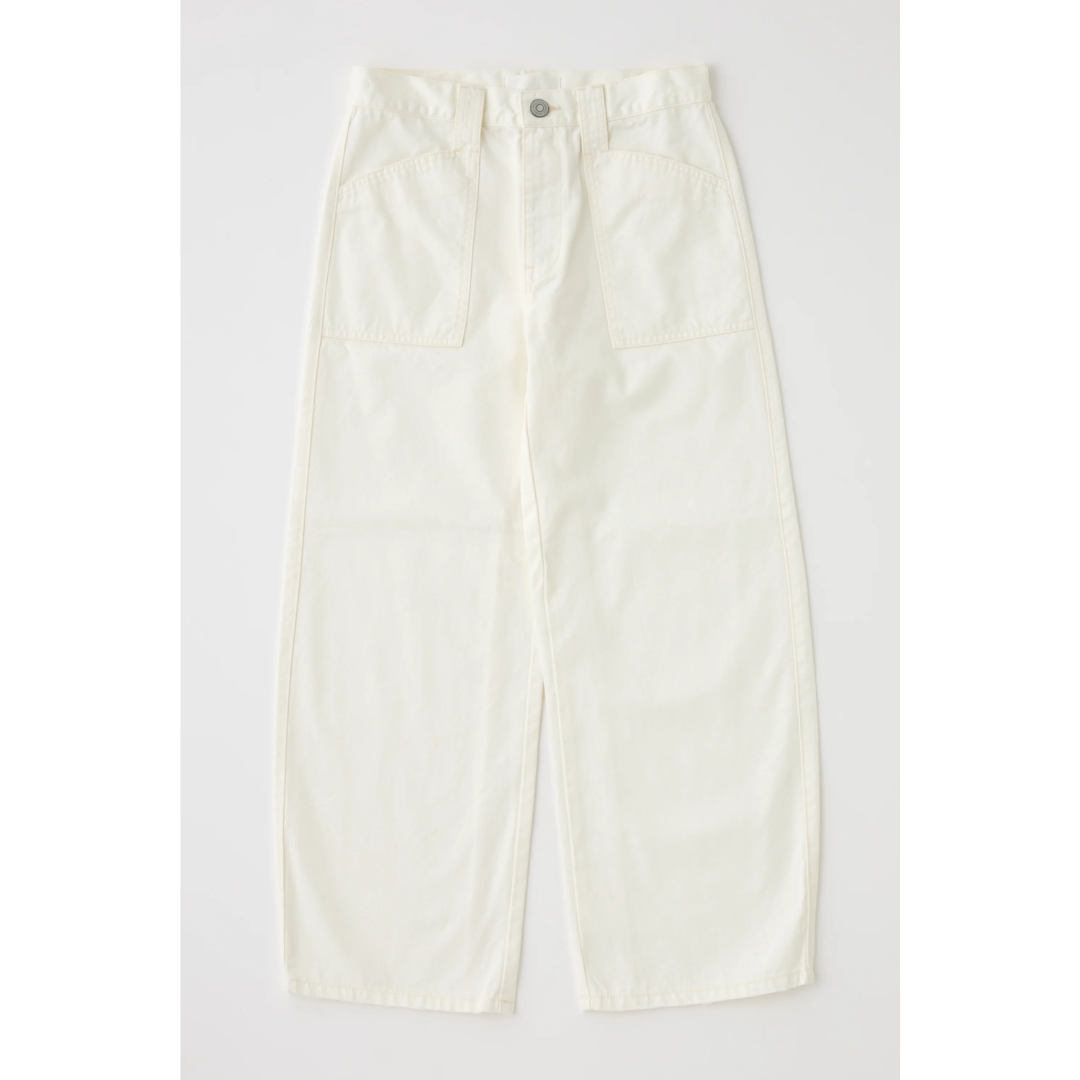 Malba Gusset Cargo Pants - White