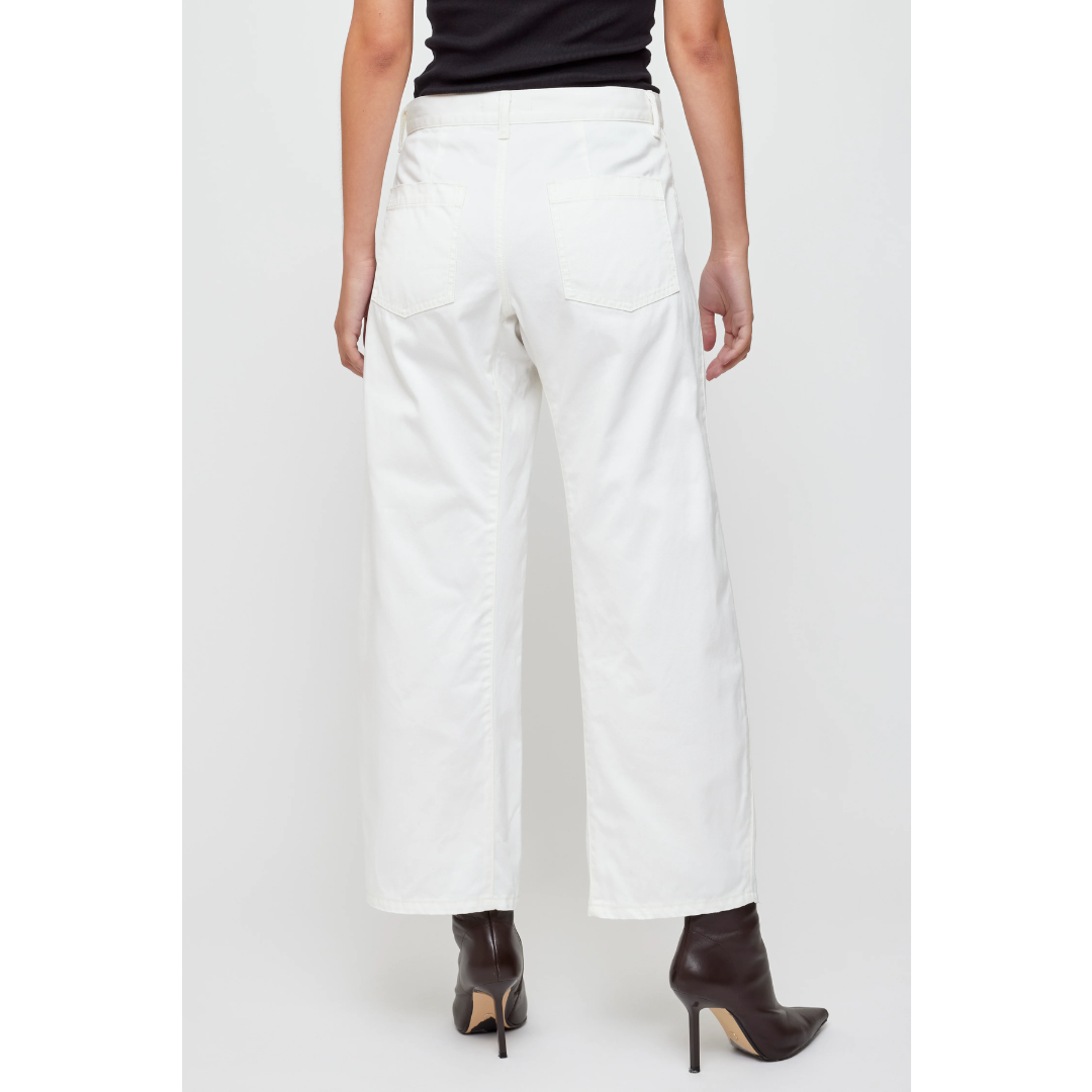 Malba Gusset Cargo Pants - White