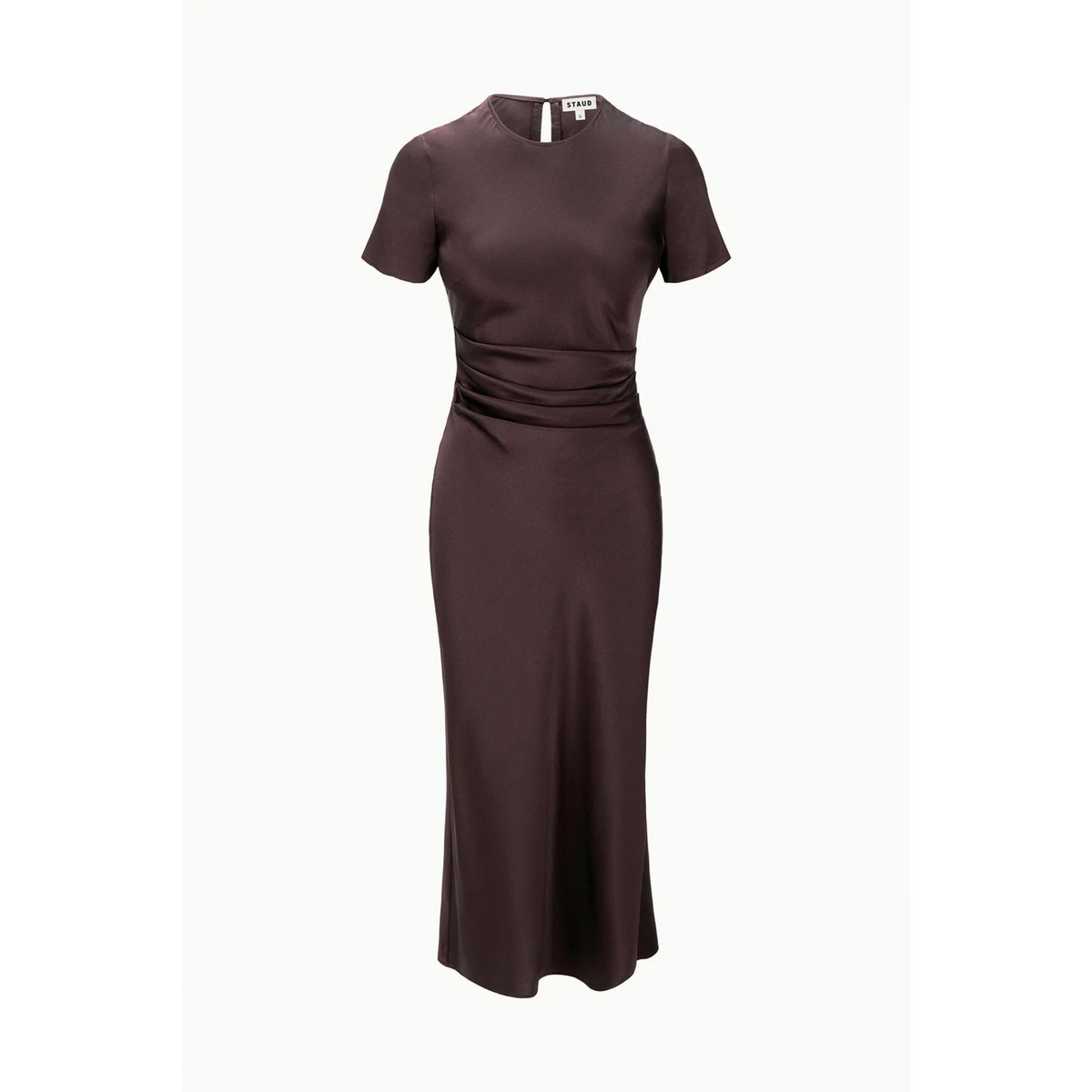 Marcel Silk Dress - Earth