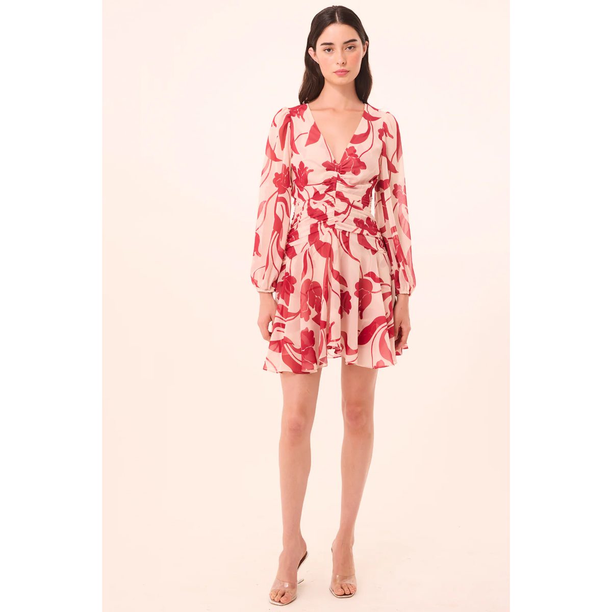 Megan Dress - Cherry Flora