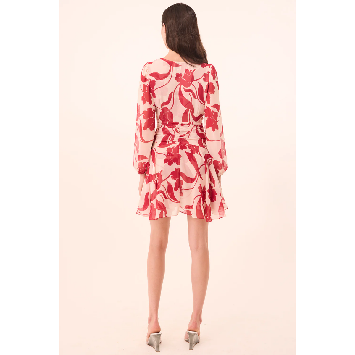 Megan Dress - Cherry Flora