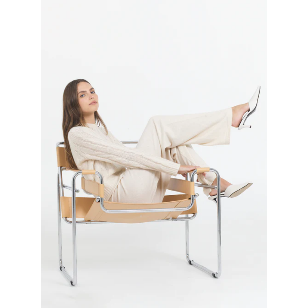 Mel Cashmere Pullover - Cream