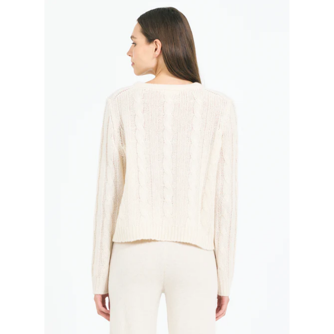 Mel Cashmere Pullover - Cream
