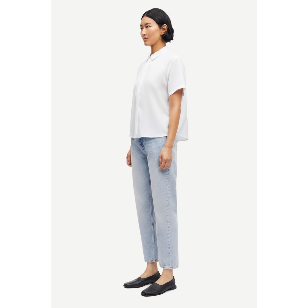 Mina SS Shirt - White