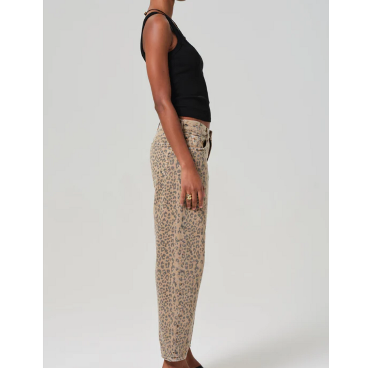 Miro Relaxed Jean - Natural Cheetah