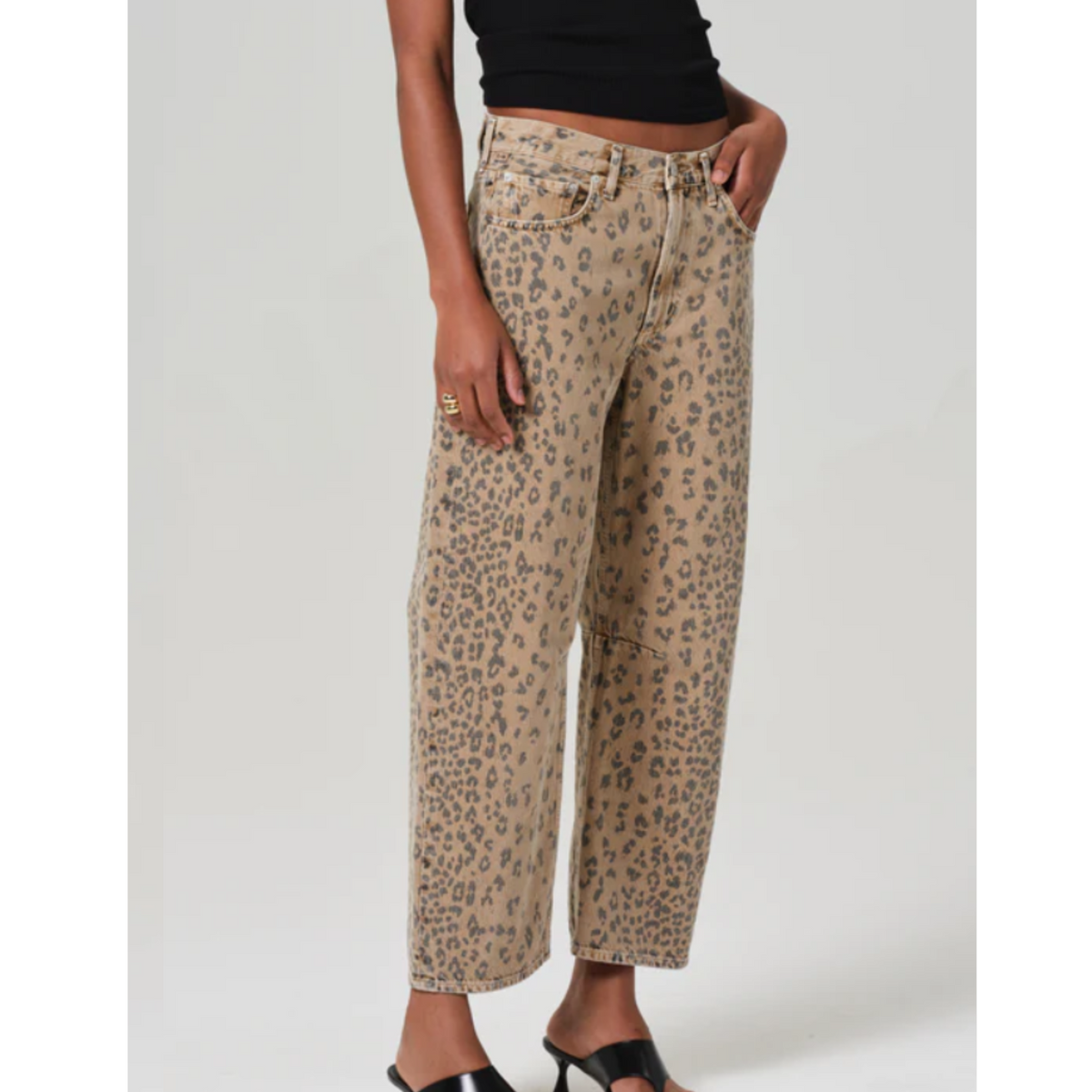 Miro Relaxed Jean - Natural Cheetah