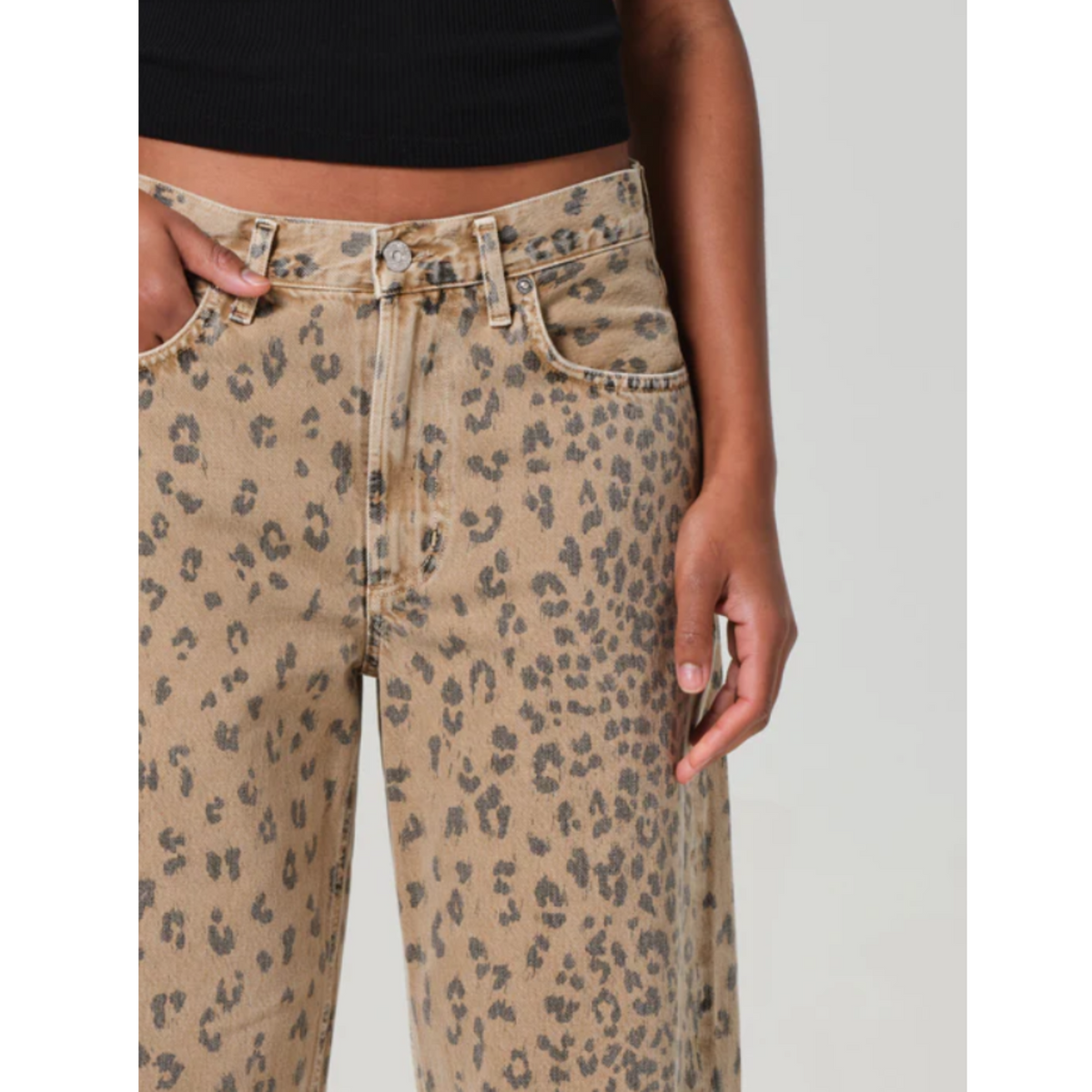 Miro Relaxed Jean - Natural Cheetah