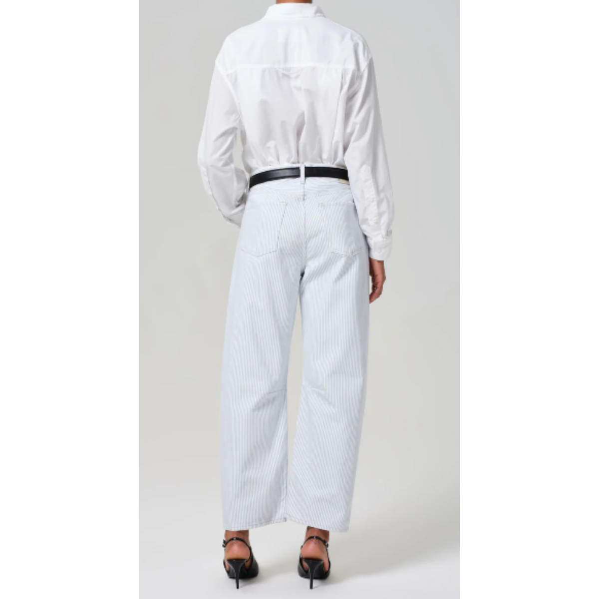 Miro Rework Relaxed Jean - Marine Stripe