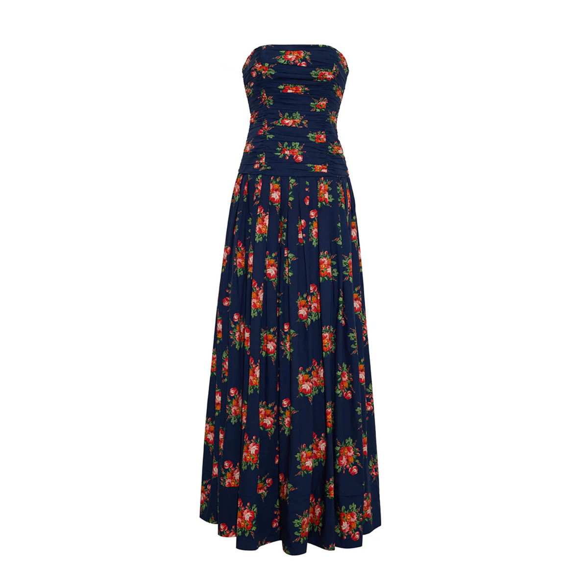 Montreal Maxi Dress - Gemma Scarf Navy