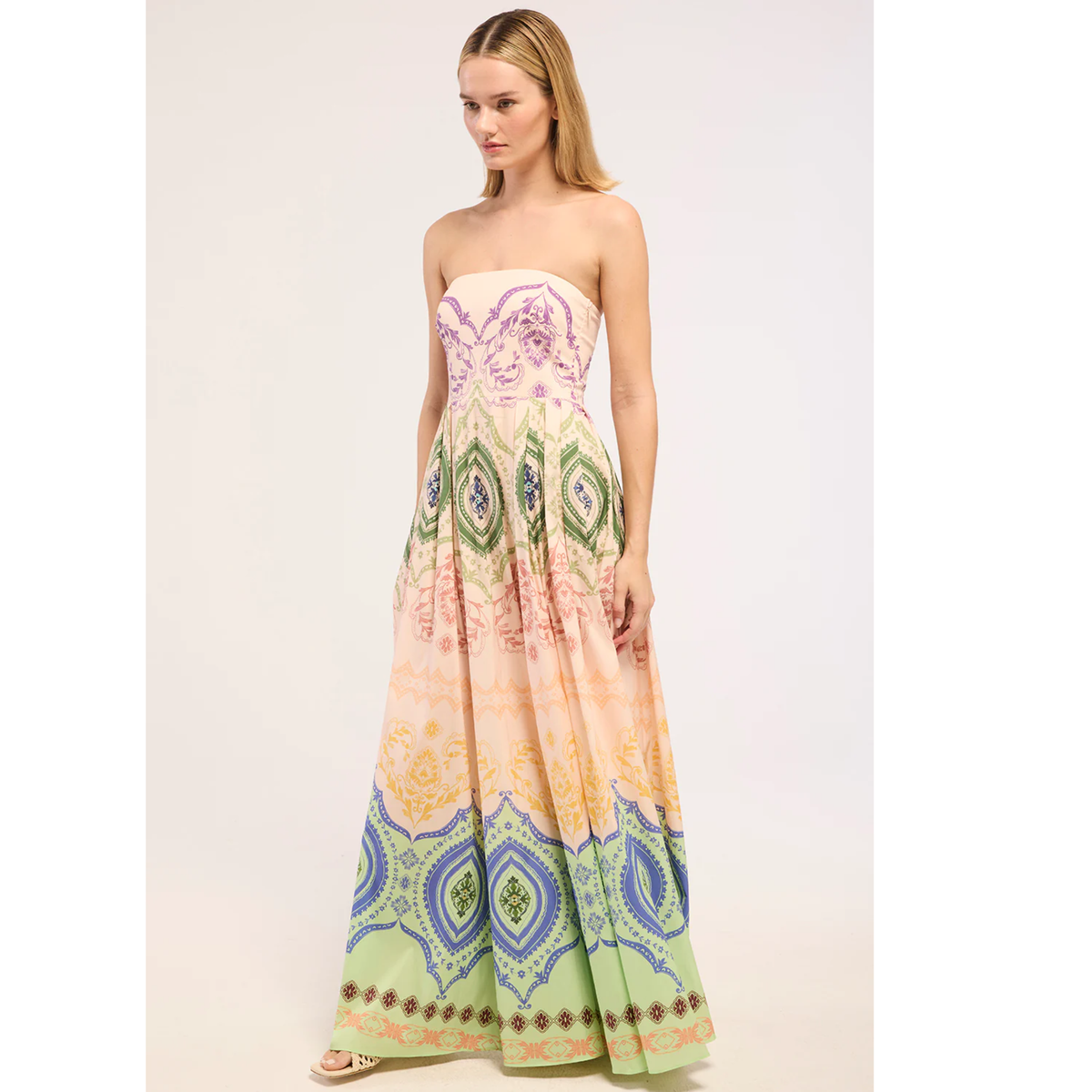 Maddie Dress - Rainbow Ceramic