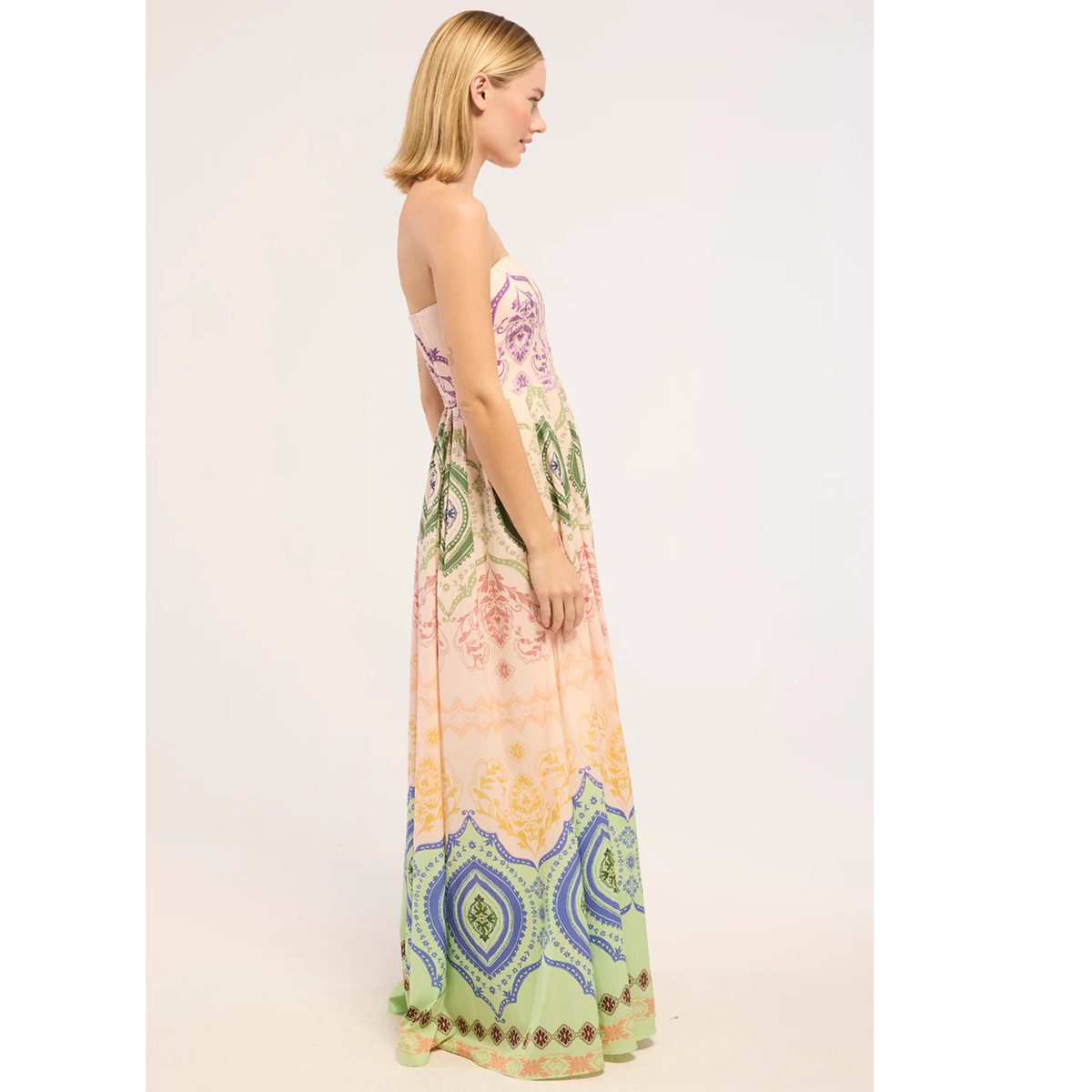 Maddie Dress - Rainbow Ceramic