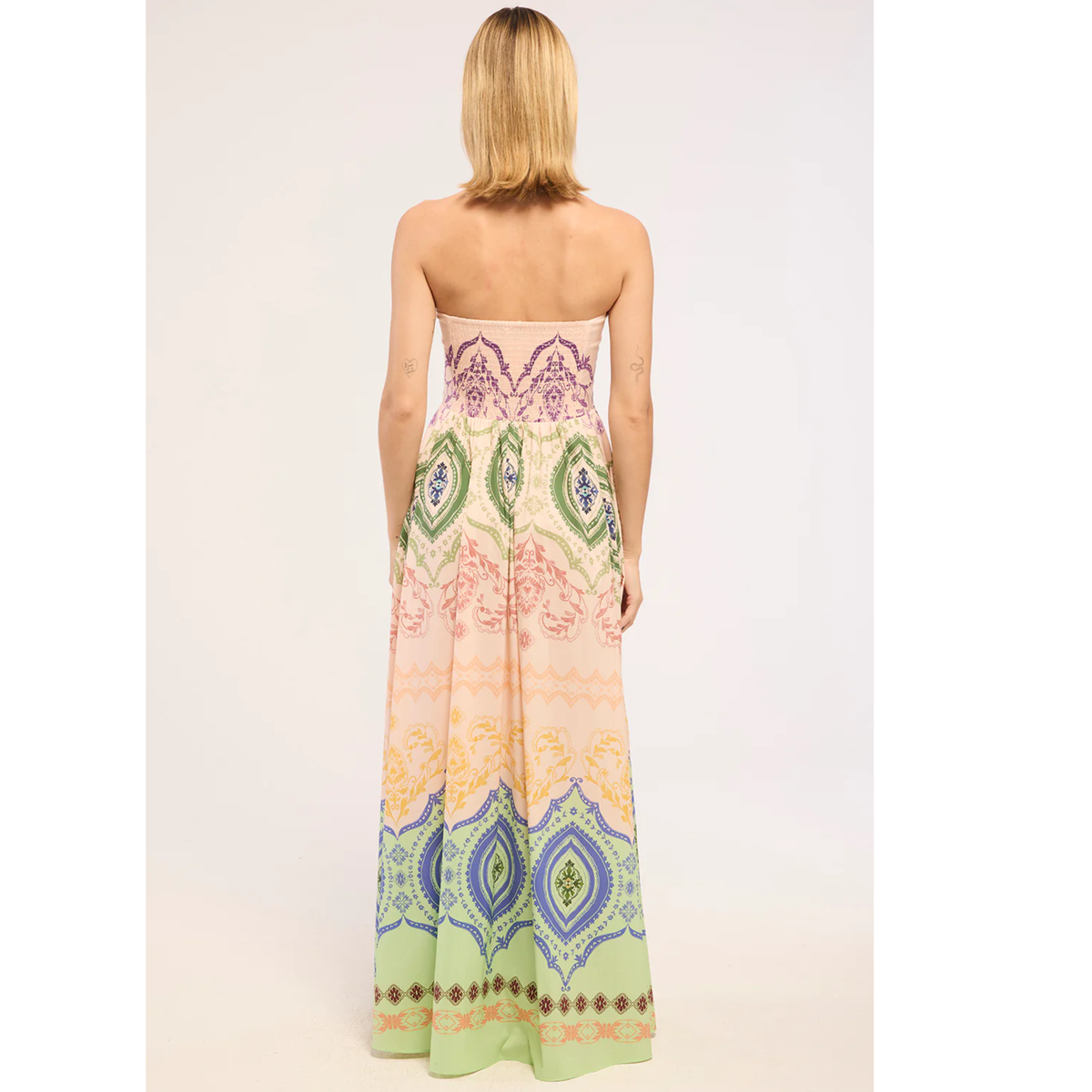 Maddie Dress - Rainbow Ceramic