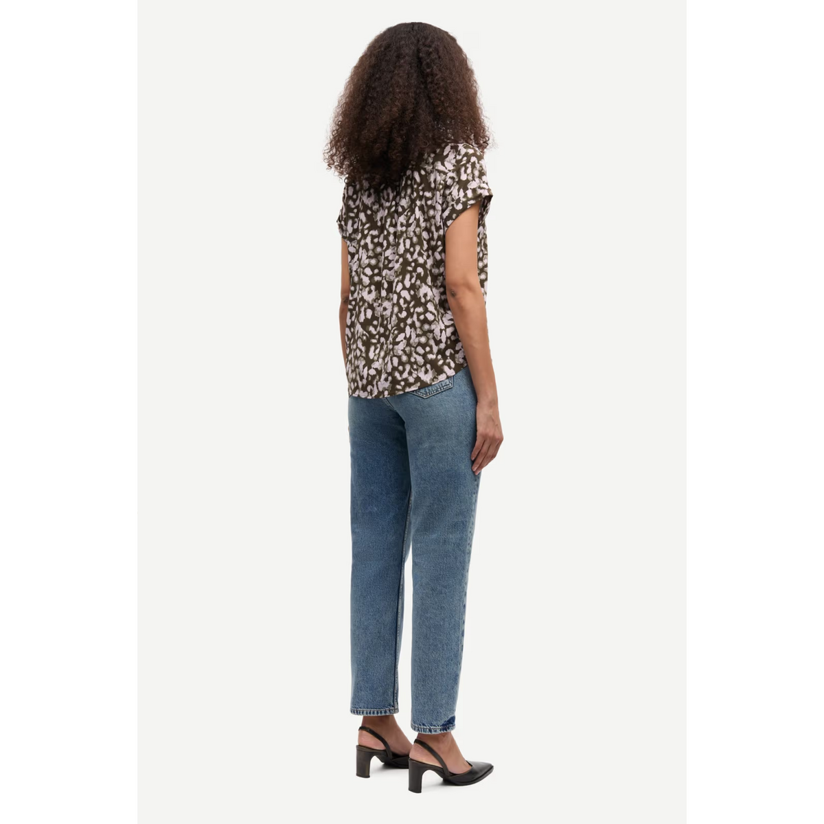 Majan SS Shirt - Stones Green