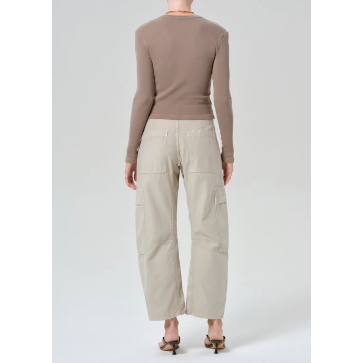 Marcelle Low Slung Cargo - Burnished Quartz