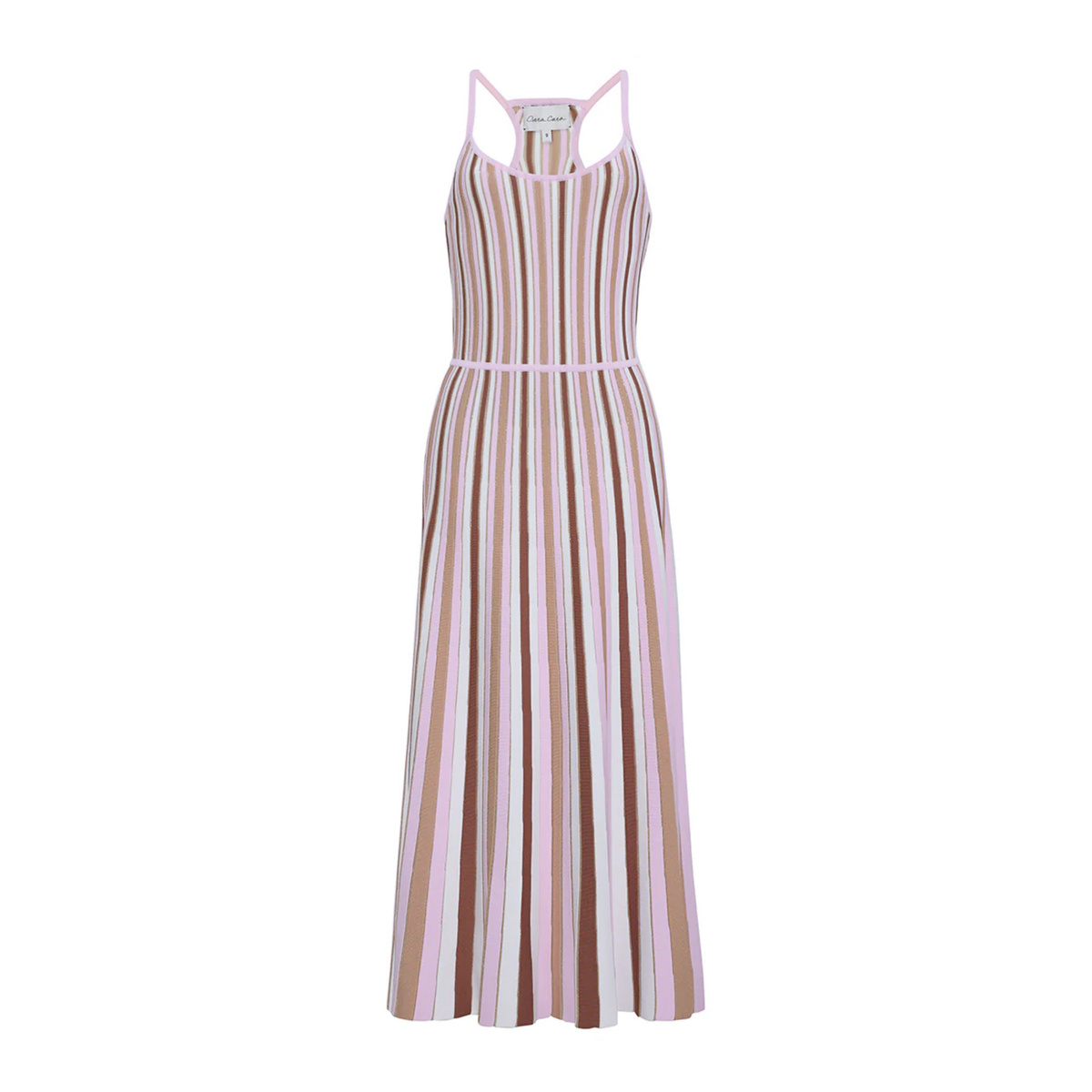 Margie Dress - Blush Stripe