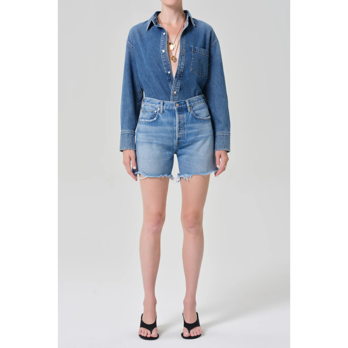 Marlow Long Vintage Short - Desi