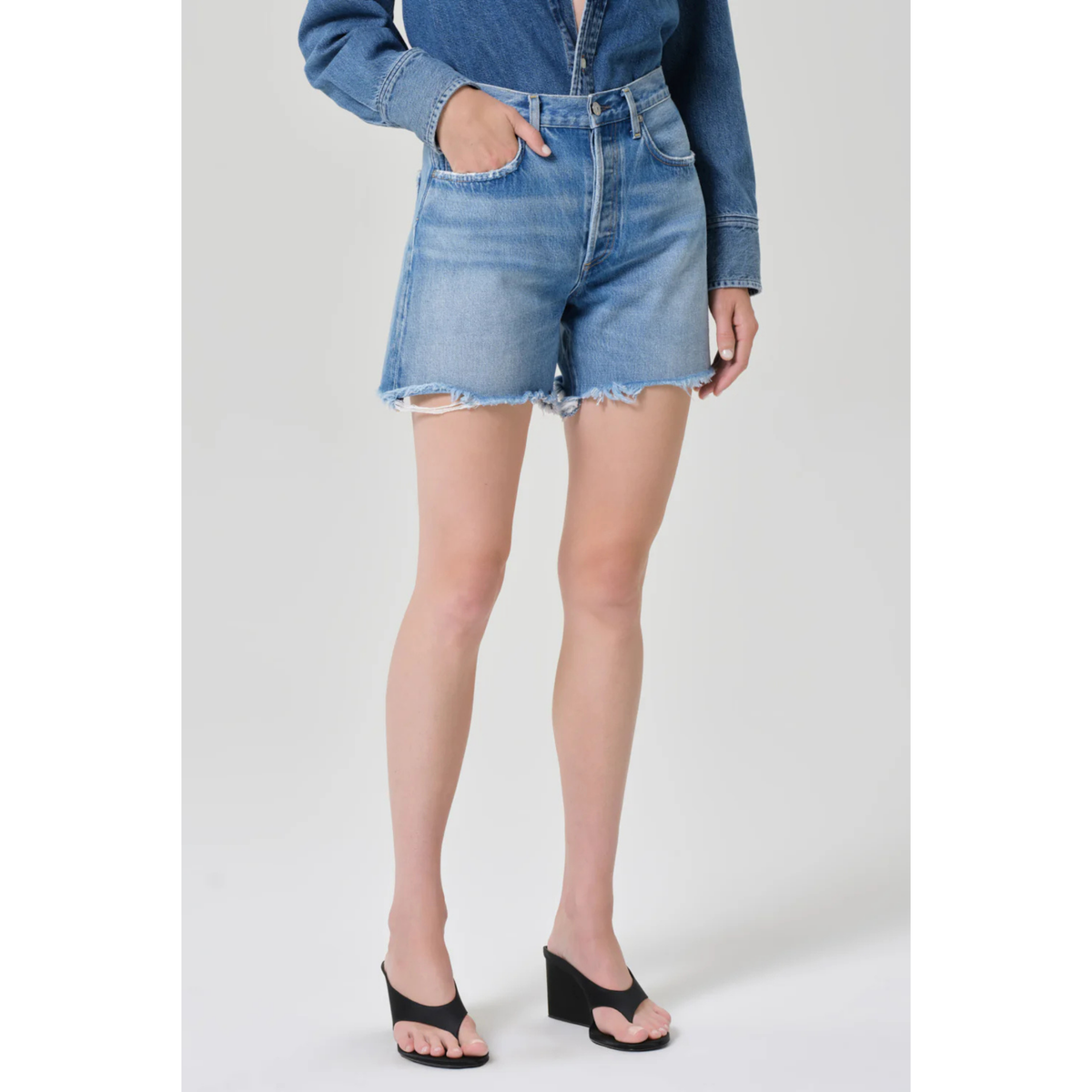 Marlow Long Vintage Short - Desi