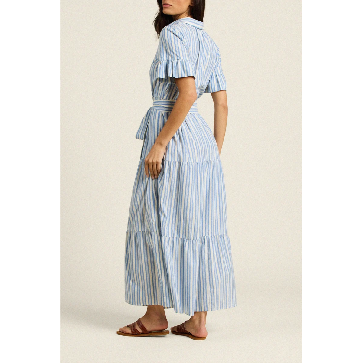 Martine Dress - Bahia Stripe