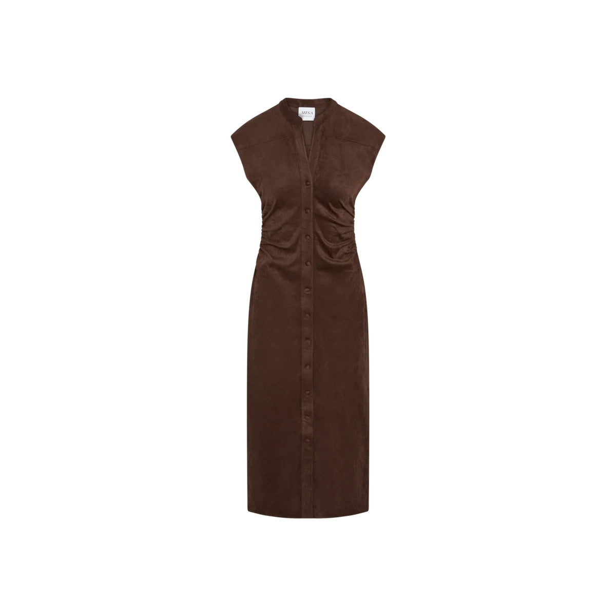 Maud Dress - Faux Suede