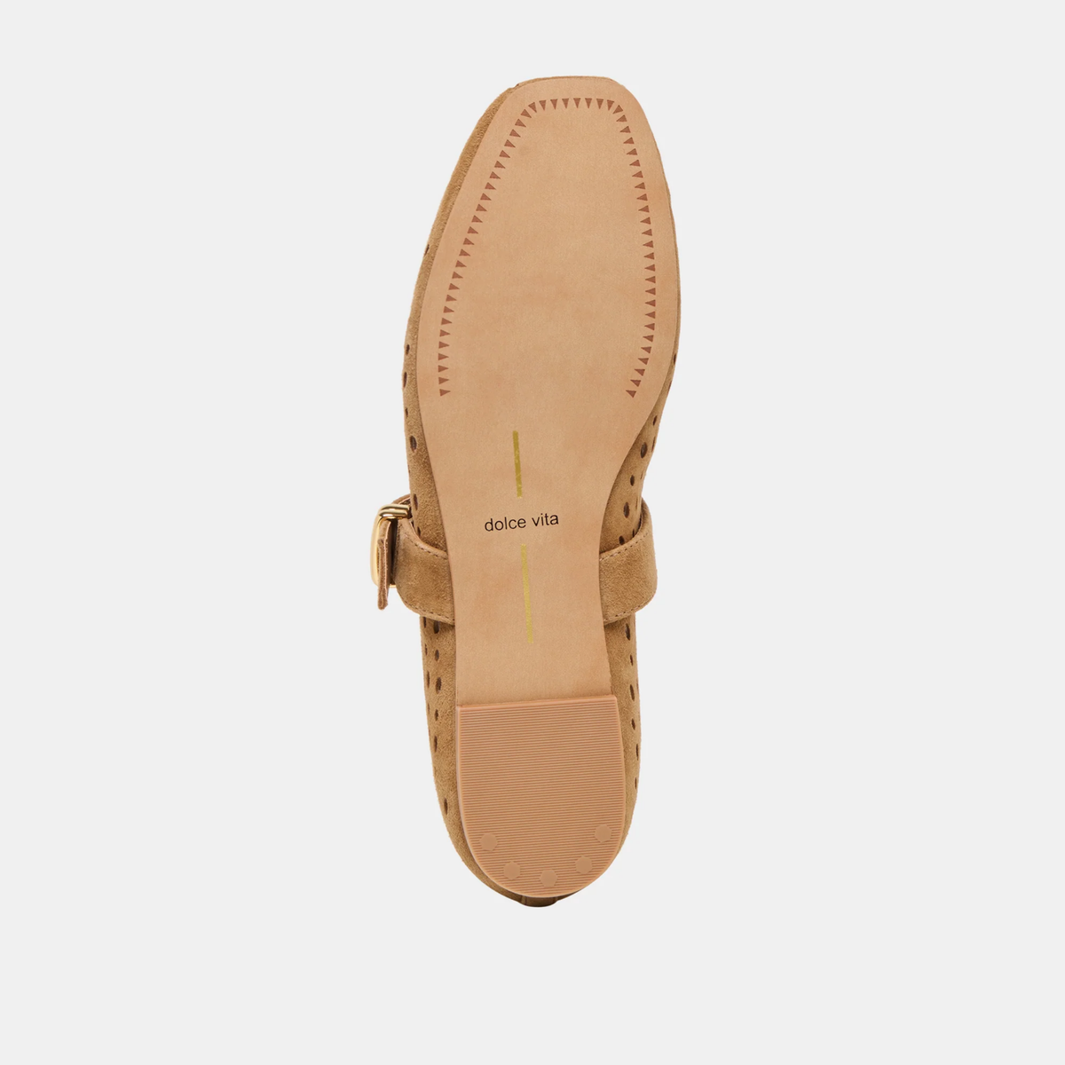 Mikel Flat - Light Brown Suede