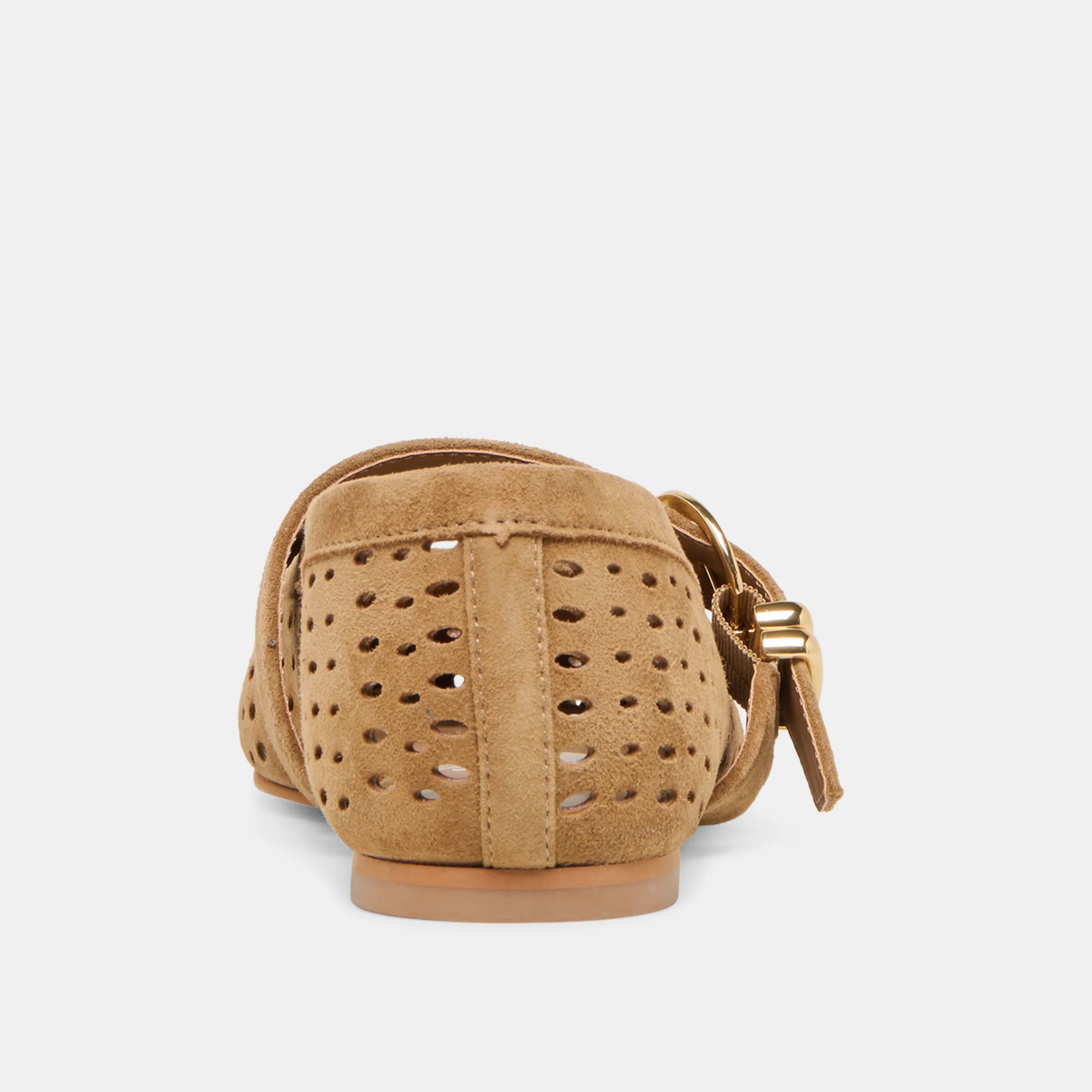 Mikel Flat - Light Brown Suede