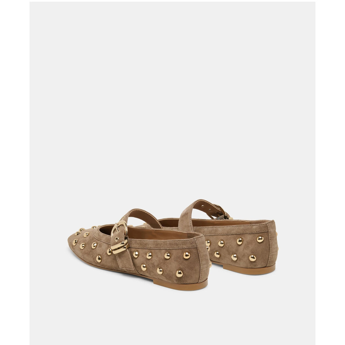 Mikel Stud - Olive Suede