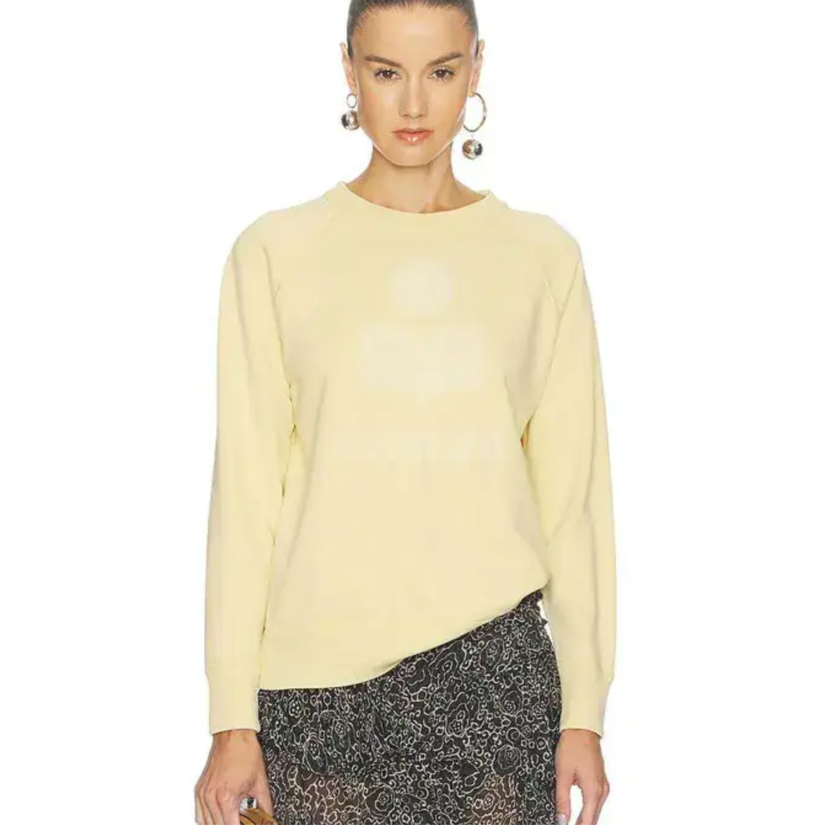 Millyny Sweatshirt - Light Yellow