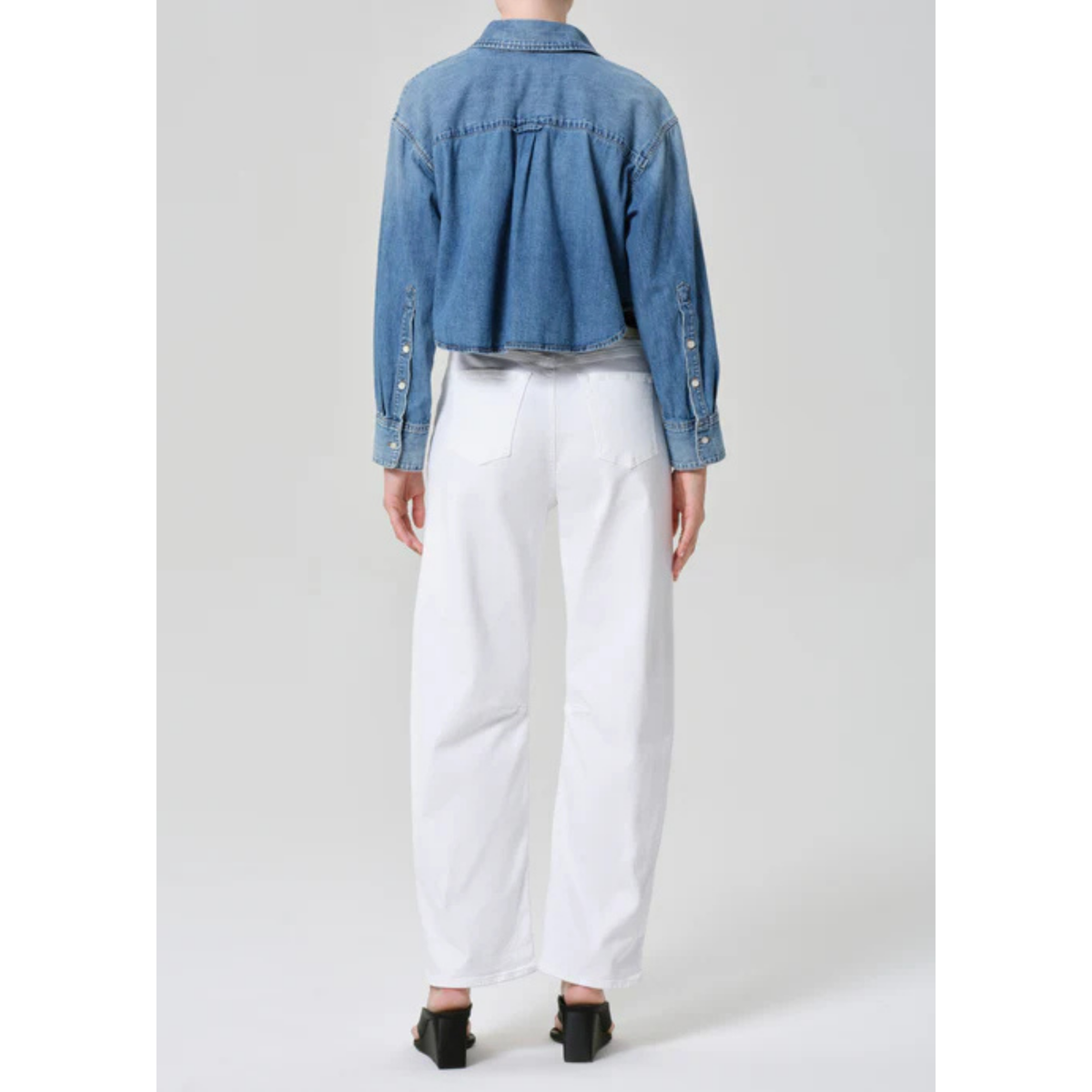 Miro Long Relaxed Jean - Soft White