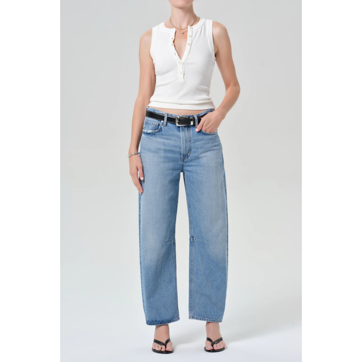 Miro Long Relaxed Jean - Cupid