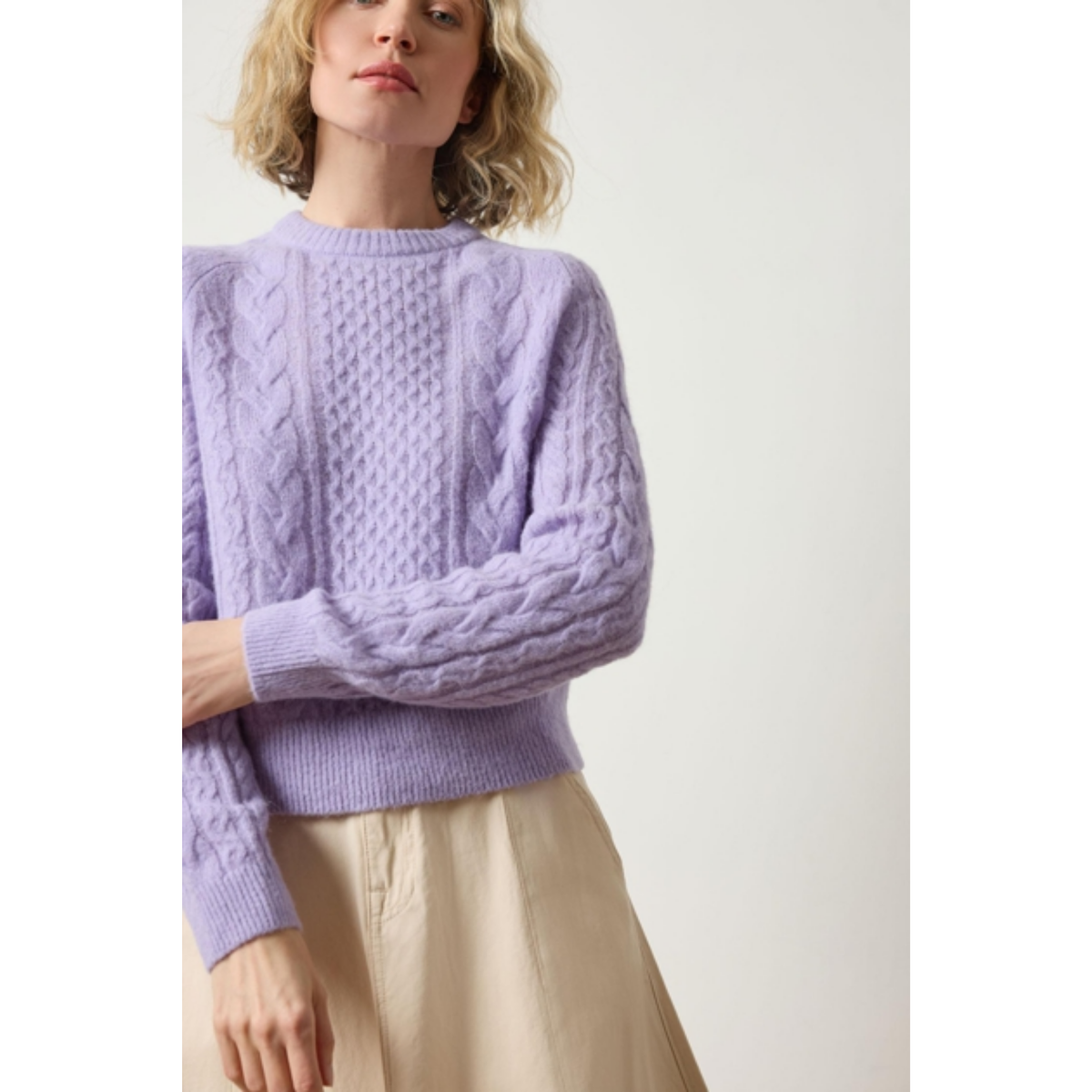 Mixed Stitch Pullover