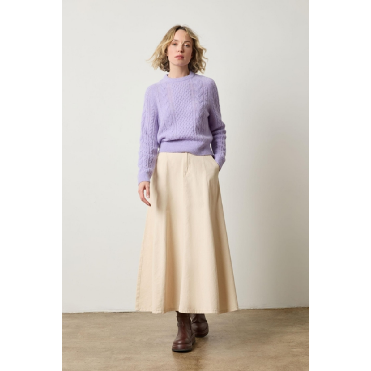 Mixed Stitch Pullover