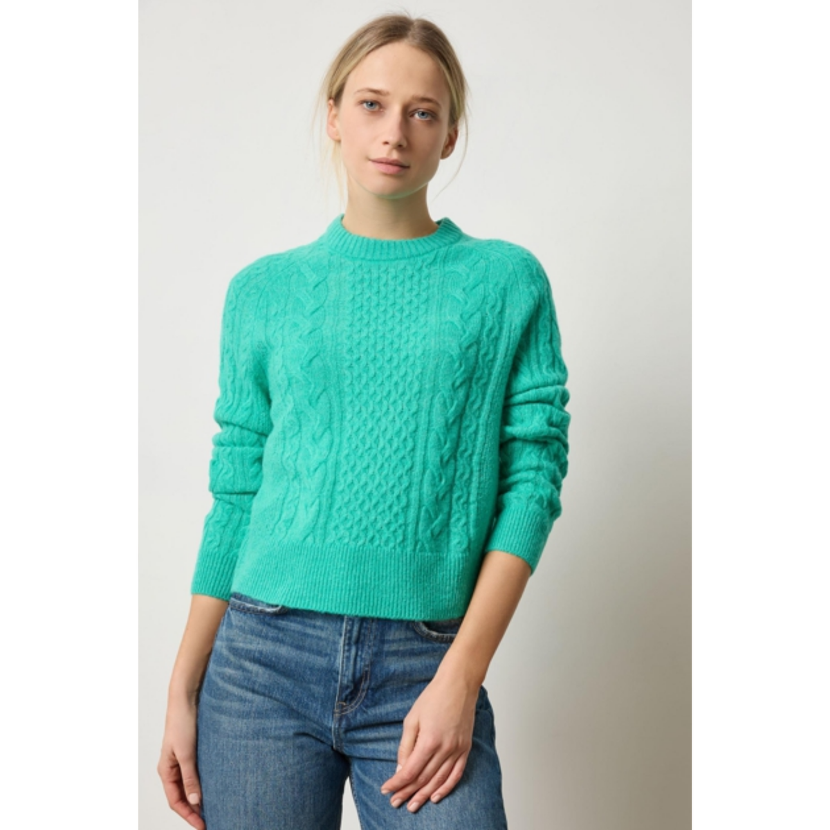 Mixed Stitch Pullover