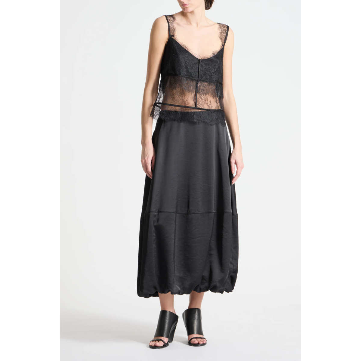 Montrose Bubble Skirt - Black