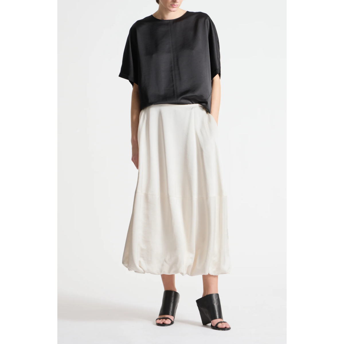 Montrose Bubble Skirt - Ivory