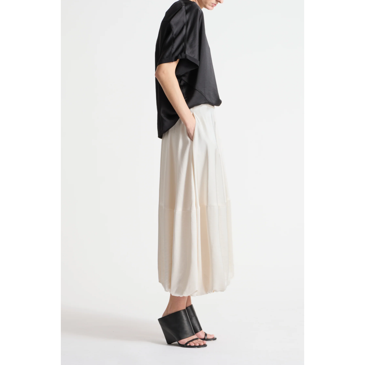 Montrose Bubble Skirt - Ivory