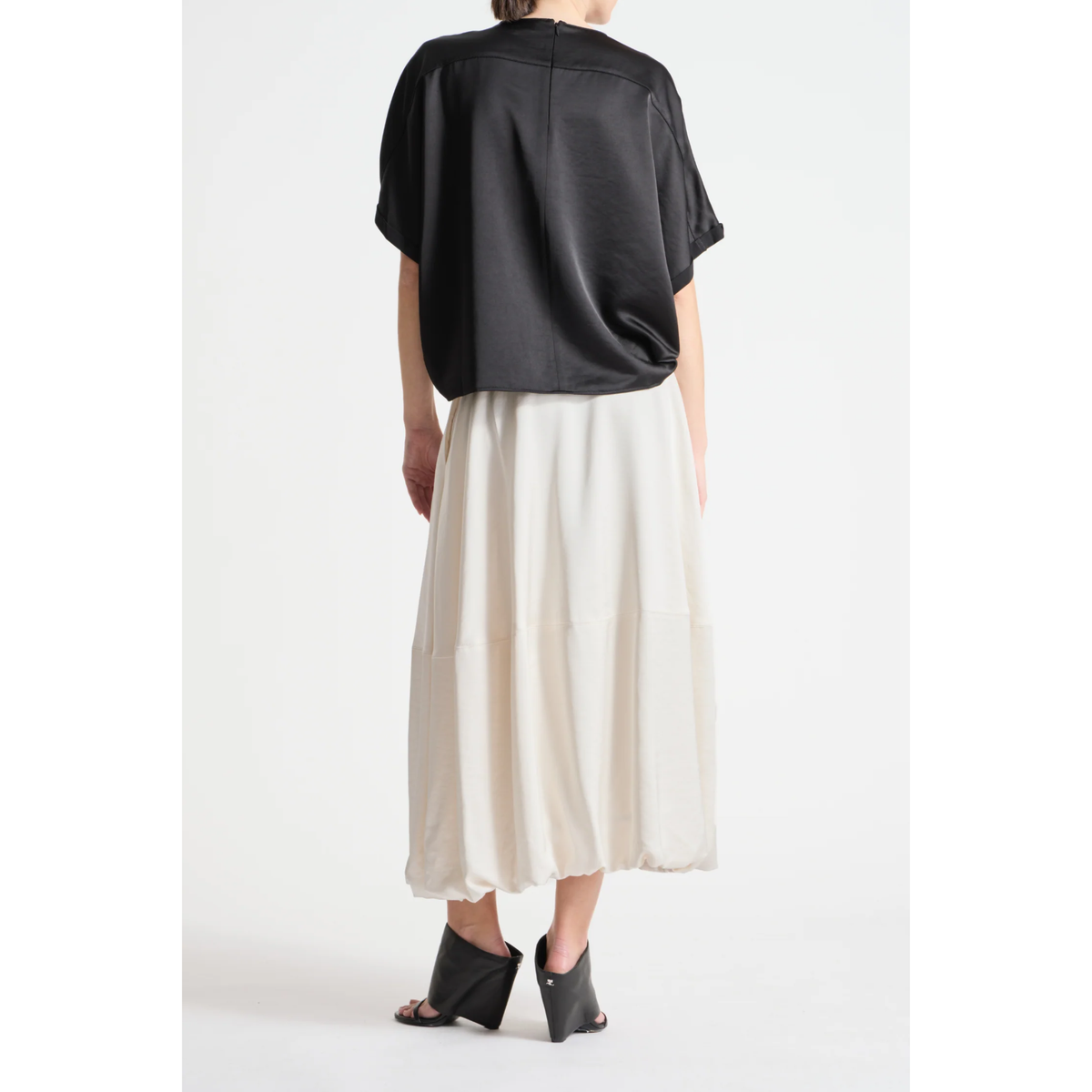 Montrose Bubble Skirt - Ivory