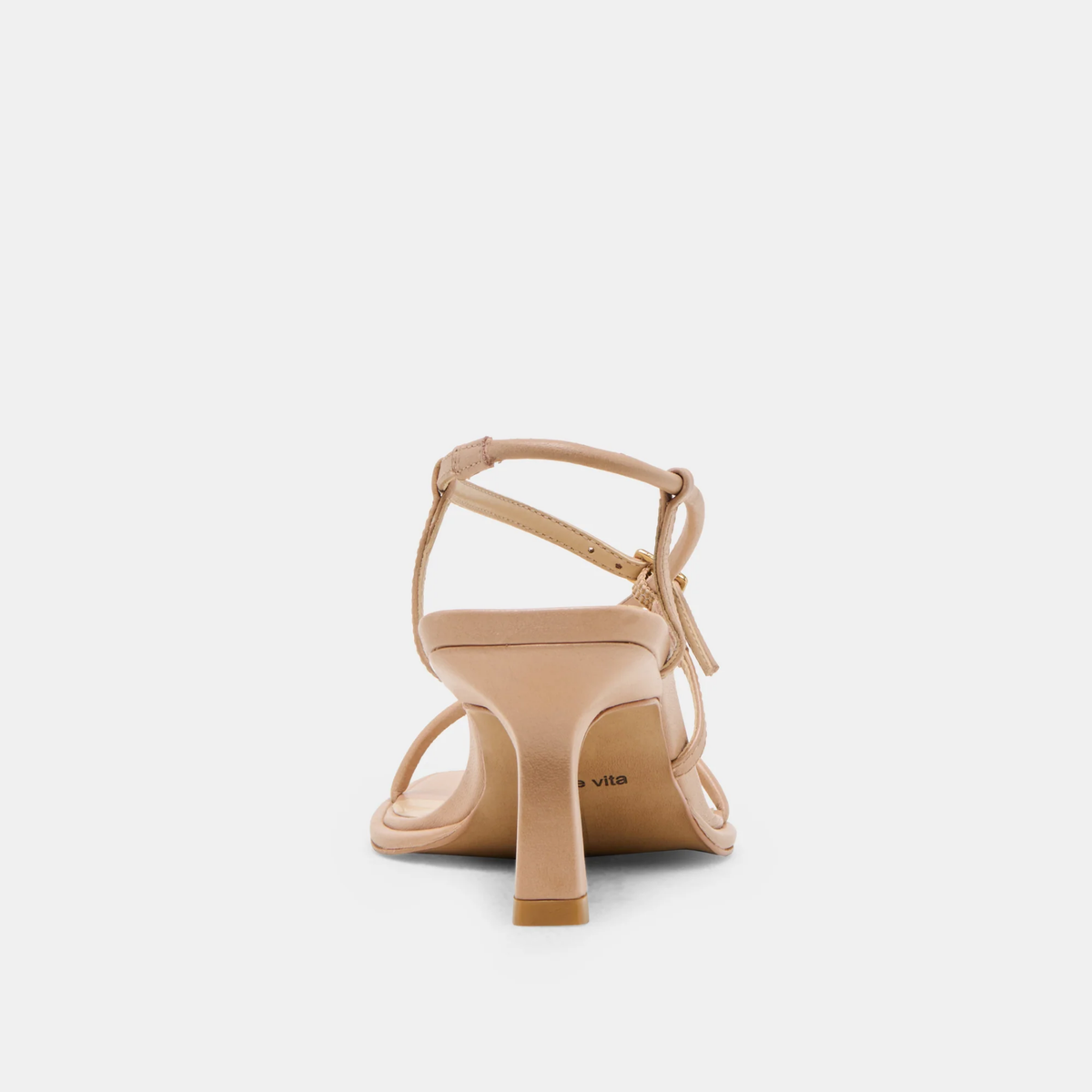 Mylee Heels - Light Tan Leather