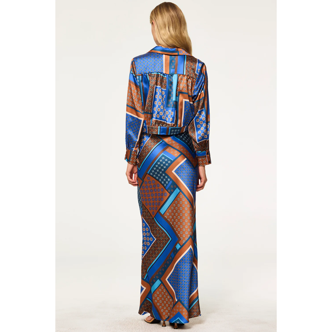Nadine Jacket - Tile Patchwork