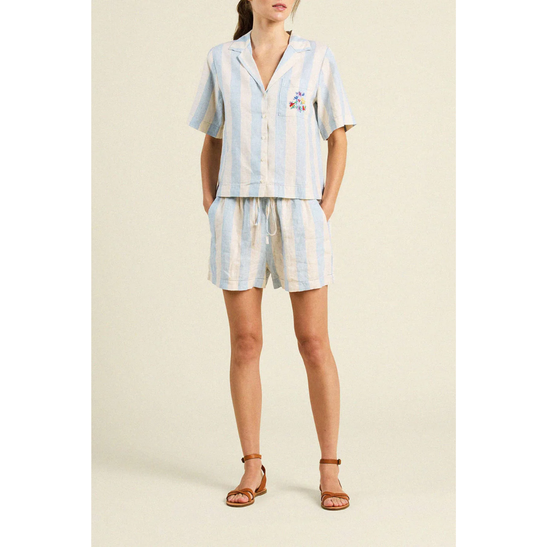 Nico Shirt - Seaside Stipe
